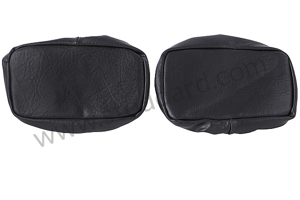 NLA63120010 - Black Fog Light Covers For Hella 139 (pair) for Porsche 
