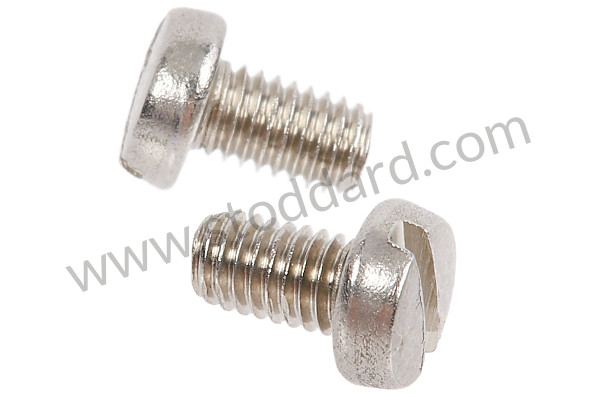 NLA63500101 - Bosch Horn Data Plate Set Ho/Fsa 6/15 And Ho/Fsa 6/16 356 1952 - 1964 for Porsche 
