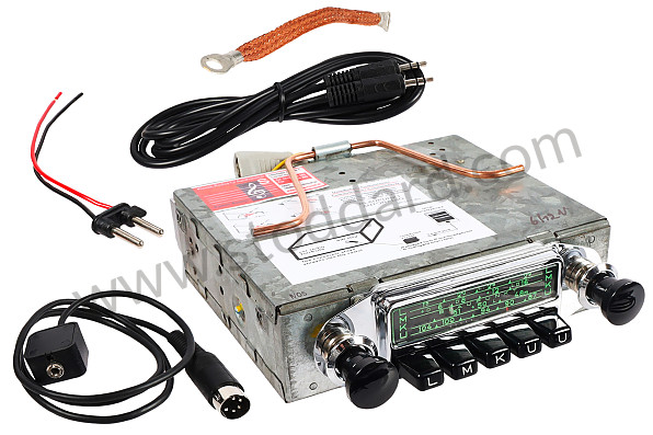 NLA64511208 - Blaupunkt Frankfurt Radio With Mp3 Interface. Modern 1-Piece Case 12v/6v for Porsche 