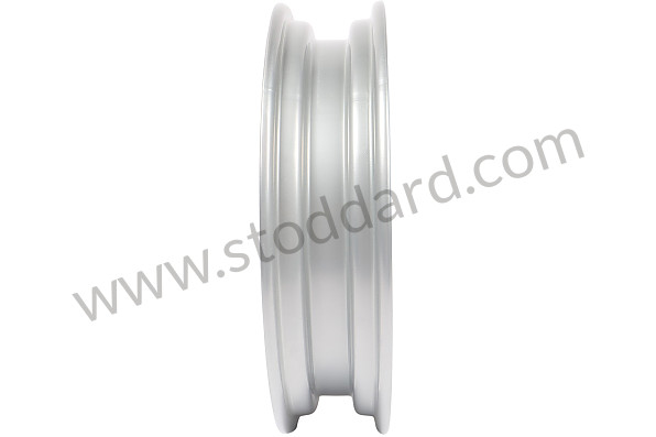 NLA68021 - 16x3.25-inch Drum Brake Wheel, Silver Finish for Porsche 