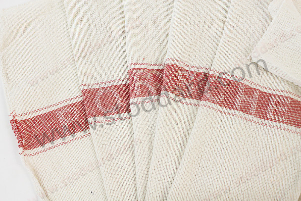 NLA72191501 - Shop Towels, Package of Five for Porsche 996 Gt3 / Gt3-1 &bull; 2000 &bull; 996 Gt3 &bull; Coupe &bull; Manual Gearbox, 6 Speed