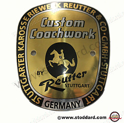 Large Reutter Badge For 356A - Kit Bundle  (NLA72300300GW)