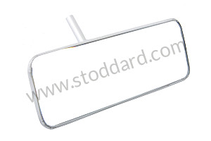 Interior Mirror For Speedster 175 MM Long With Satin Finish 2 Versions available for this part