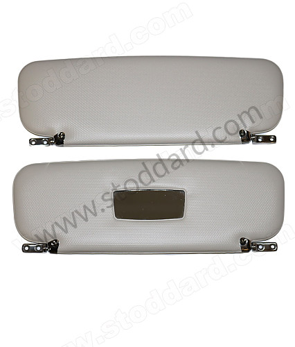 NLA73130100 - Cross Pattern Vinyl Sun Visor Pair For 356A T2 Coupe And Cabriolet for Porsche 