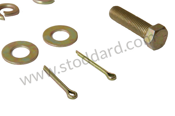 NLA80390105A - Seat Belt Mount Kit 356. Works For Both Two And Three-Point Belts for Porsche 356B T6 &bull; 1961 &bull; 1600 (616/1 T6) &bull; Cabrio B T6 &bull; Manual Gearbox, 4 Speed