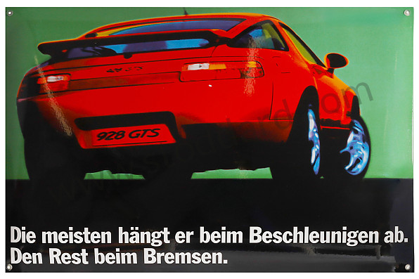 PCG00092810 - STICKER ENAMEL PORSCHE CLASSIC for Porsche 