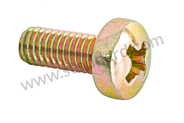 90001404602 - 4 X 10 Cheesehead Screw For Fan Housing 911 65-68 for Porsche 911 84-86 &bull; 1986 &bull; 3.2 &bull; Cabrio &bull; Manual Gearbox, 5 Speed