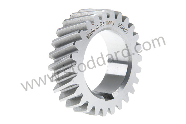 53902105 - Steel Crankshaft Gear, 356 And 912. for Porsche 356B T6 &bull; 1961 &bull; 1600 (616/1 T6) &bull; Cabrio B T6 &bull; Manual Gearbox, 4 Speed