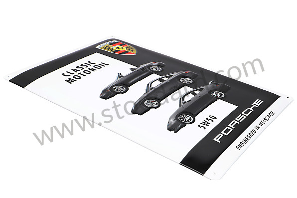 PCG04300550 - METAL PLATE for Porsche 