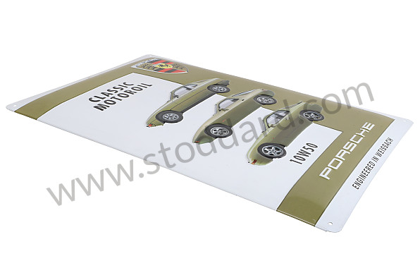 PCG04301050 - METAL PLATE for Porsche 