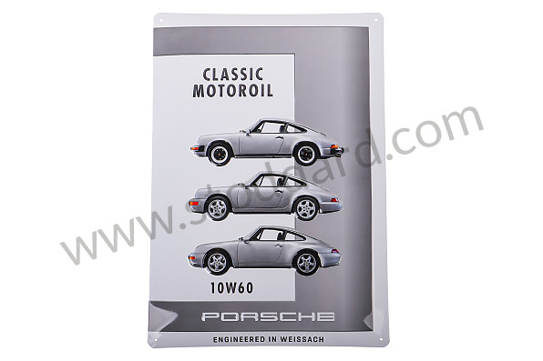 PCG04301060 - METAL PLATE for Porsche 