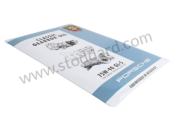 PCG04303050 - METAL PLATE for Porsche 