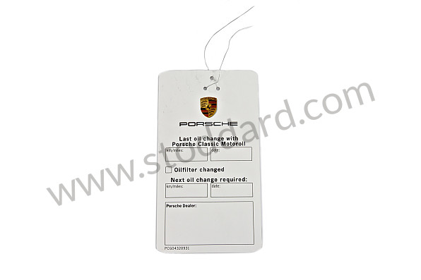 PCG04320929 - TAG for Porsche 