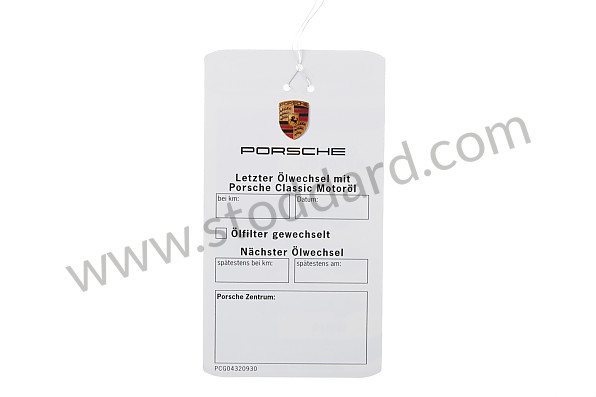 PCG04320930 - TAG for Porsche 