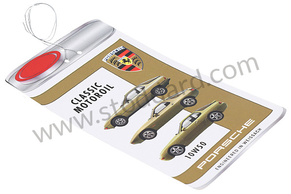 PCG04320940 - SERVICE TRAILER CHANG. GERMAN OIL for Porsche 