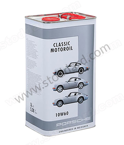 PCG04321015 - Porsche Classic Engine Oil, Synthetic 10w60 5l Container For Air Cooled Engines for Porsche 