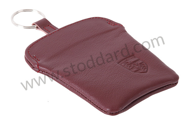 PCG044100003MX - KEY CASE WINE RED for Porsche 
