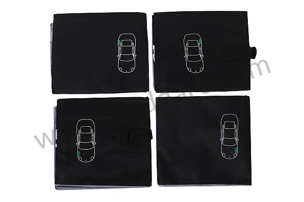 PCG04462100 - Wheel Storage Bag Size X Large for Porsche 996 Gt3 / Gt3-1 &bull; 2000 &bull; 996 Gt3 &bull; Coupe &bull; Manual Gearbox, 6 Speed