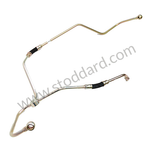 61610805503 - Fuel Pump To Zenith Carburetor Fuel Line W/ Banjo Fitting For Early 356 Fuel Pump for Porsche 