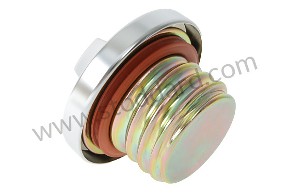 PCG20127100 - Aluminum Look Fuel Cap for Porsche 993 &bull; 1994 &bull; 993 Carrera 2 &bull; Coupe &bull; Manual Gearbox, 6 Speed