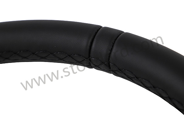PCG34708410 - Porsche MOMO Sports Steering Wheel, Black Stitching for Porsche 