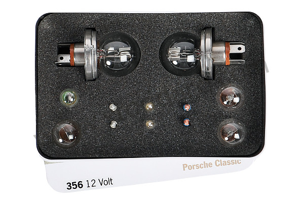PCG35620000 - Spare Fuse And Bulb Kit For 356 12-Volt for Porsche 