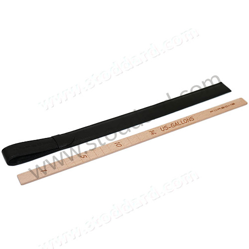 PCG35672202 - Dipstick, For Petrol / Gas, In Gallons With Leather Sleeve. for Porsche 