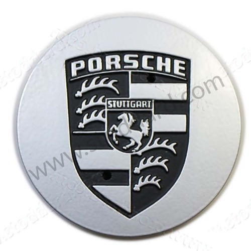 PCG36103202 - Hub Center Cap With Black Crest 911 964 924 928 944 for Porsche 944 85-88 &bull; 1986 &bull; 944 2.5 &bull; Coupe &bull; Manual Gearbox, 5 Speed