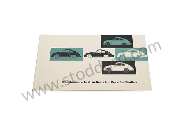 PCG460520 - Maintenance Instructions For Porsche 356 Bodywork (in English) for Porsche 