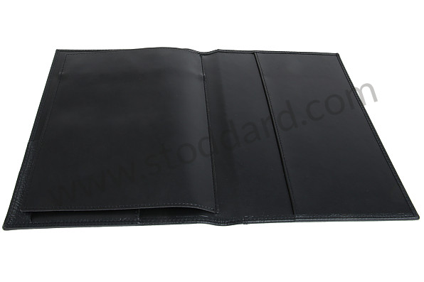 PCG48050000 - Leather Document Wallet, Black, For Porsche 911, 959, 944, 968 And 928 (1990- Onwards) for Porsche 