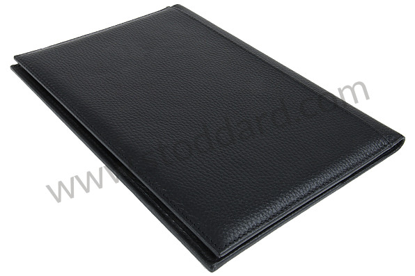 PCG48050000 - Leather Document Wallet, Black, For Porsche 911, 959, 944, 968 And 928 (1990- Onwards) for Porsche 