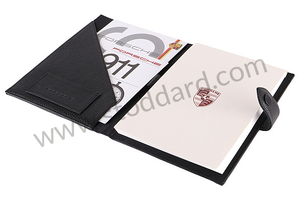 PCG48091100 - TARTAN DOCUMENT HOLDER WITH NOTEPAD for Porsche 