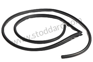 Coupe Door Seal On Body, Left For 356 5 Versions available for this part