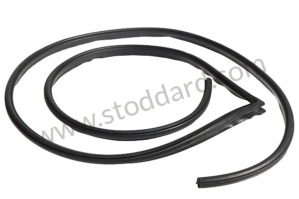 PCG531923A - Door Seal On Body, Left, Latest Double Bubble Version From Porsche Factory. All 356 for Porsche 