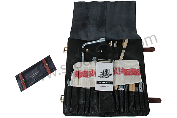 PCG54772110 - Porsche Classic Carrera Tool Bag And Kit (16 Pieces) for Porsche 