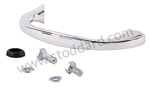Chrome Dashboard Grab Handle For Speedster, Convertible D, And Roadster  (NLA55286540)