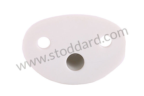 NLA55287100 - Coat hook, plastic (57-68) White for Porsche 356B T5 &bull; 1959 &bull; 1600 (616/1 T5) &bull; Cabrio B T5 &bull; Manual Gearbox, 4 Speed