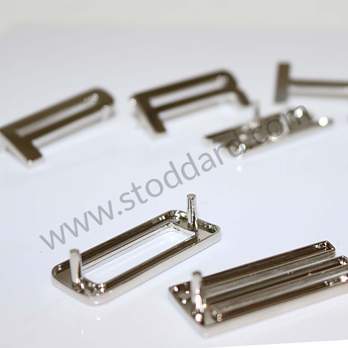 SIC55930123 - Porsche Block Letter Emblem Set, Cast Metal, Silver Finish, For 911 912 (1967-71) And 914 for Porsche 