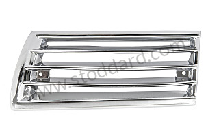 PLASTIC FRONT VENTILATION GRILLE CHROME / CHROME / PLASTIC / FRONT LEFT (APCG55943150)