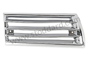 PLASTIC FRONT VENTILATION GRILLE CHROME / CHROME / PLASTIC / FRONT RIGHT (APCG55943250)