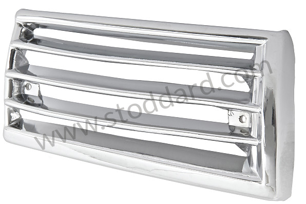 APCG55943250 - PLASTIC FRONT VENTILATION GRILLE for Porsche 912 &bull; 1966 &bull; 912 1.6 &bull; Coupe &bull; Manual Gearbox, 4 Speed