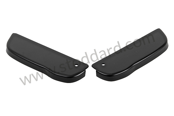 PCG55994100 - Black Rocker End Cap 911 1974-1977 With Standard / Narrow Fenders. for Porsche 