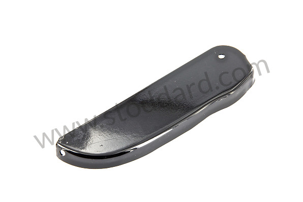 SIC55914204 - Rocker Moulding End Cap, Black, Left Front / Right Rear for Porsche 