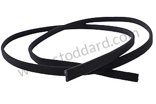 Sunroof Velvet Seal For 356 Models W/ Electric Sunroof LONG (PCG56490250)