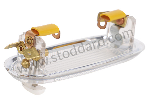 64463210103 - INTERIOR LIGHT WITH SWITCH for Porsche 356A &bull; 1955 &bull; 1300 (506/2) &bull; Cabrio A T1 &bull; Manual Gearbox, 4 Speed