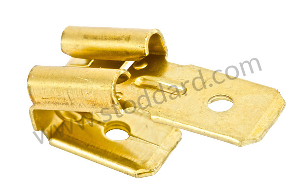 99965212210 - Two Prong Connector 911 964 1965-1994 930 for Porsche 911 74-77 + 912E &bull; 1975 &bull; Carrera 2.7 Us &bull; Coupe &bull; Manual Gearbox, 5 Speed