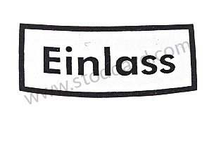 H-Filter Einlass Black Lettered Oil Filter Canister Side Decal, Water Transfer TRANSFER (NLA70100400)