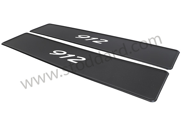 PCG70191200 - DECAL LABEL for Porsche 