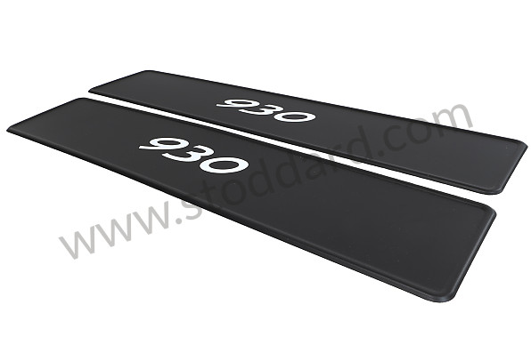 PCG70193000 - DECAL LABEL for Porsche 