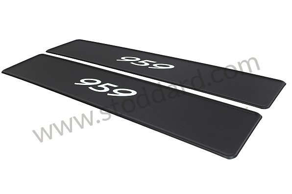PCG70195900 - DECAL LABEL for Porsche 